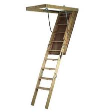 attic ladder install
